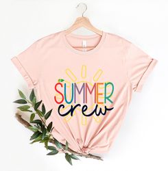 Summer Crew Shirt Png, Summer Friends Crew Shirt Png, Summer Shirt Png, Gift For Vacation Crew, Summer Love Shirt Png, S