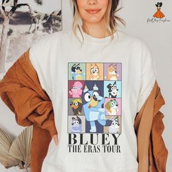 Bluey Eras Tour Shirt, Midnights Bluey 2023 Shirt, Bluey The Eras Tour Shirt, Bluey Family Shirt, Bluey Birthday Shirt