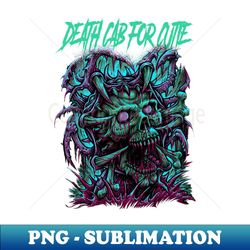 DEATH CAB FOR CUTIE BAND - PNG Sublimation Digital Download - Bring Your Designs to Life