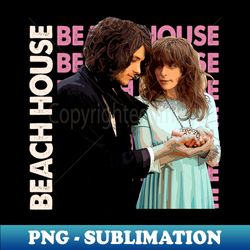 Funny Art Beach Music - Digital Sublimation Download File - Transform Your Sublimation Creations