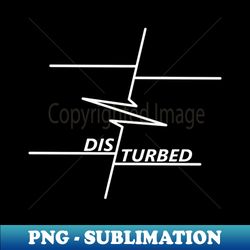 Disturbed White - PNG Sublimation Digital Download - Perfect for Creative Projects
