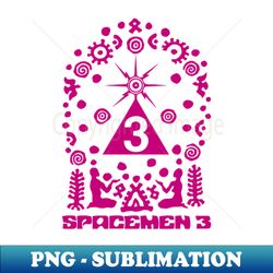 SPACEMEN 3 Psychedelic Tribe Original illustration - PNG Sublimation Digital Download - Transform Your Sublimation Creations