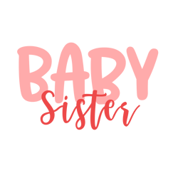 baby sister svg, baby bear svg, baby svg, baby bear family svg cricut file silhouette cut file t-shirt design