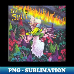 Sub Pop Records Built To Spill When The Wind Forgets Your Name - PNG Sublimation Digital Download - Instantly Transform Your Sublimation Projects