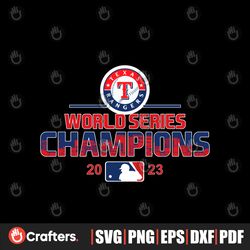Vintage Rangers World Series 2023 Champions SVG Download