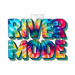 River Mode PNG File, Sublimation Design, Digital Download, Sublimation Designs Downloads