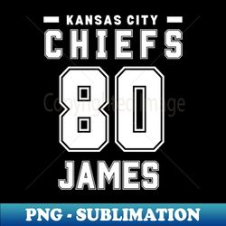 Chiefs Football James 80 Kansas City Chiefs - Stylish Sublimation Digital Download - Unleash Your Creativity