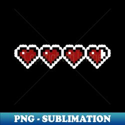 Almost Full Heart Gauge - Exclusive PNG Sublimation Download - Create with Confidence