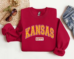 Kansas City Football Shirt, Kansas City Football Sweatshirt, Vintage Kansas City T-Shirt, Kansas City Football T-Shirt,