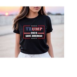 USA Flag Trump 2024 Save America Shirt, Donald Trump Mugshot 2023 T-Shirt, Trump Mugshot Shirt