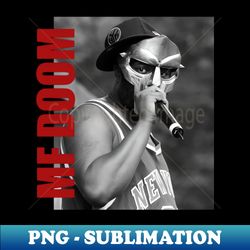 MF Doom  MF Doom Retro Aesthetic Fan Art  80s - Premium Sublimation Digital Download - Unleash Your Creativity