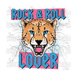 Rock and Roll Lover PNG File, Sublimation Design, Digital Download, Sublimation Designs Downloads, Sublimation Designs, Retro Png File