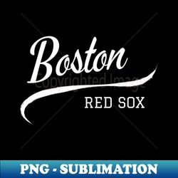 Red Sox Vintage - Unique Sublimation PNG Download - Bold & Eye-catching
