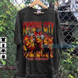 Vintage Kansas City Shirt, Sweatshirt, Hoodie, Skeleton Warren Lotas Style Football shirt, Unisex, Vintage Bootleg, Over