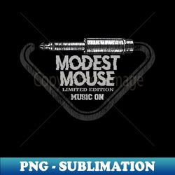 Modest Mouse - Decorative Sublimation PNG File - Transform Your Sublimation Creations