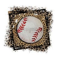 baseball distressed background png, leopard baseball background png, baseball distressed png baseball sublimation designs, instant download