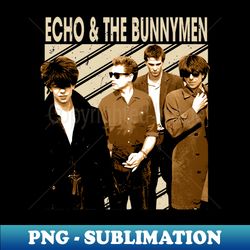 Echo And The Bunnymen Stage Magic And Sonic Dreams - Aesthetic Sublimation Digital File - Add a Festive Touch to Every Day