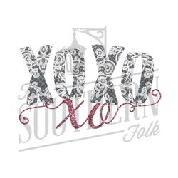 Lace XO PNG File, Sublimation Designs Downloads, Digital Download, Valentine's Day