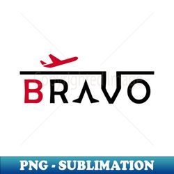 BRAVO Aviation Phonetic Alphabet Pilot Airplane - Digital Sublimation Download File - Capture Imagination with Every Detail