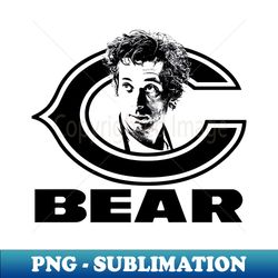the bear - decorative sublimation png file - unleash your creativity