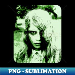 Night of the Living Dead Zombie Girl - PNG Sublimation Digital Download - Spice Up Your Sublimation Projects