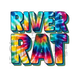 River Rat PNG File, Sublimation Design, Digital Download, Sublimation Designs Downloads