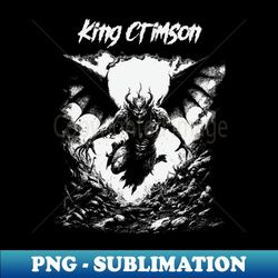 Mysterious Abyss King Crimson - PNG Transparent Sublimation File - Perfect for Sublimation Mastery