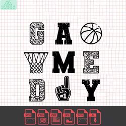 Game Day Basketball Svg, Game Day Vibes Svg,Basketball Season Svg, Basketball Mom Svg, Game Day Basketball Png, Basketba