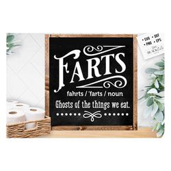 Farts definition svg, Bathroom SVG, Bath SVG, Rules SVG, Farmhouse Svg, Rustic Sign Svg, Country Svg, Vinyl Designs