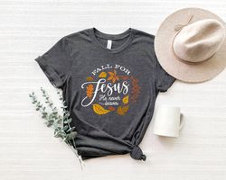 Fall For Jesus He Never Leaves, Fall Shirt Png, Autumn Shirt Png, Thanksgiving Shirt Png, Ladies Fall Shirt Png, Womens