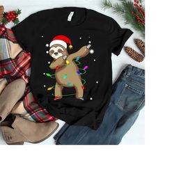 Christmas Sloth Cute, Sloth Christmas Sweatshirt, Sloth Merry Slothmas Tee, Sloth Christmas Shirt, Sloth Gift,Funny Slot