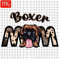 boxer mom png, boxer dog mom, sublimation design, dog mama png, boxer, per png-rosalieualansellera