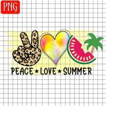 peace love summer png, summer sublimation designs, sunflower Designs Sunflowers Leopard Print, summer vibes png, beach png, digital clipart