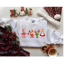 Christmas Sweatshirt, Christmas Characters Shirt, Christmas Squad, Christmas Friends Shirt,Funny Christmas Sweatshirt,Ch