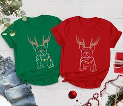 French Bulldog Christmas Unisex Shirt PNG, French Bulldog Shirt PNG, Frenchie Lover Shirt PNG, Frenchie Dog Shirt PNG, C