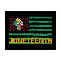 Juneteenth Png, Juneteenth The Real Independence Png, Black Power Png, African American Png, American Flag Png, Black History Png