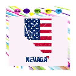 Nevada america flag, independence day svg, happy 4th of july svg,patriotic svg, independence day gift, For Silhouette, F