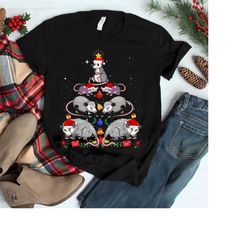 Funny Opoossum Christmas Tree,Opossum Christmas Sweatshirt, Opossum Christmas T shirt, Funny Opossum Christmas, Opossum