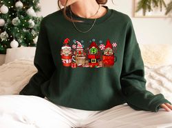 Christmas Gnomes Coffee Shirt Png, Cute Christmas TShirt Png, Family Christmas TShirt Png, Gift for Christmas, Merry Chr