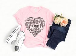 Mother Heart Shirt Png, Mothers Day Shirt Png, Gift For Mom, Mom Shirt Png, Mama Shirt Png, Mom Life Shirt Png, Heart Sh