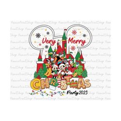 Merry Christmas PNG, Christmas Mouse And Friends Png, Christmas Squad, Christmas Friends Png, Xmas Holiday Png, Christmas Castle Png