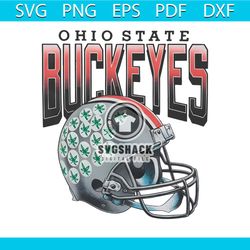 Ohio State Buckeyes Gradient Helmet PNG Sublimation File