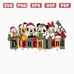 Vintage Disneyland Mickey And Friend Light SVG Download