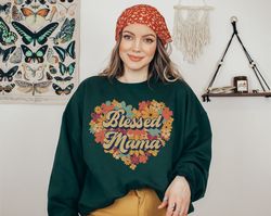 Blessed Mama SweaT-Shirt Png, Floral Mama SweaT-Shirt Png, mama floral SweaT-Shirt Png, Mom SweaT-Shirt Png, Mom Life Sw