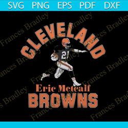 Eric Metcalf Cleveland Browns Football Player PNG Download
