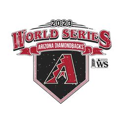 Retro 2023 World Series Arizona Diamondbacks SVG File