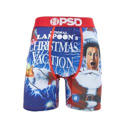 2PK Mens underwear Christmas sports lengthen athlete boxer shorts breathable underpants P42