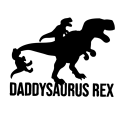 Daddy Saurus Svg, Father's Day Svg, Dinosaur Dad Svg, T-Rex Dad Svg, Dinosaur Family Saurus Svg, Digital Download