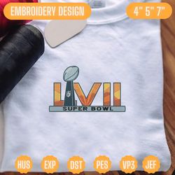 nfl super bowl lvii embroidery design, nfl football logo embroidery design, famous football team embroidery design, football embroidery design, pes, dst, jef, files