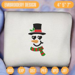top hat snowman embroidery designs, christmas embroidery designs, santa hat embroidery designs, merry christmas embroidery designs
